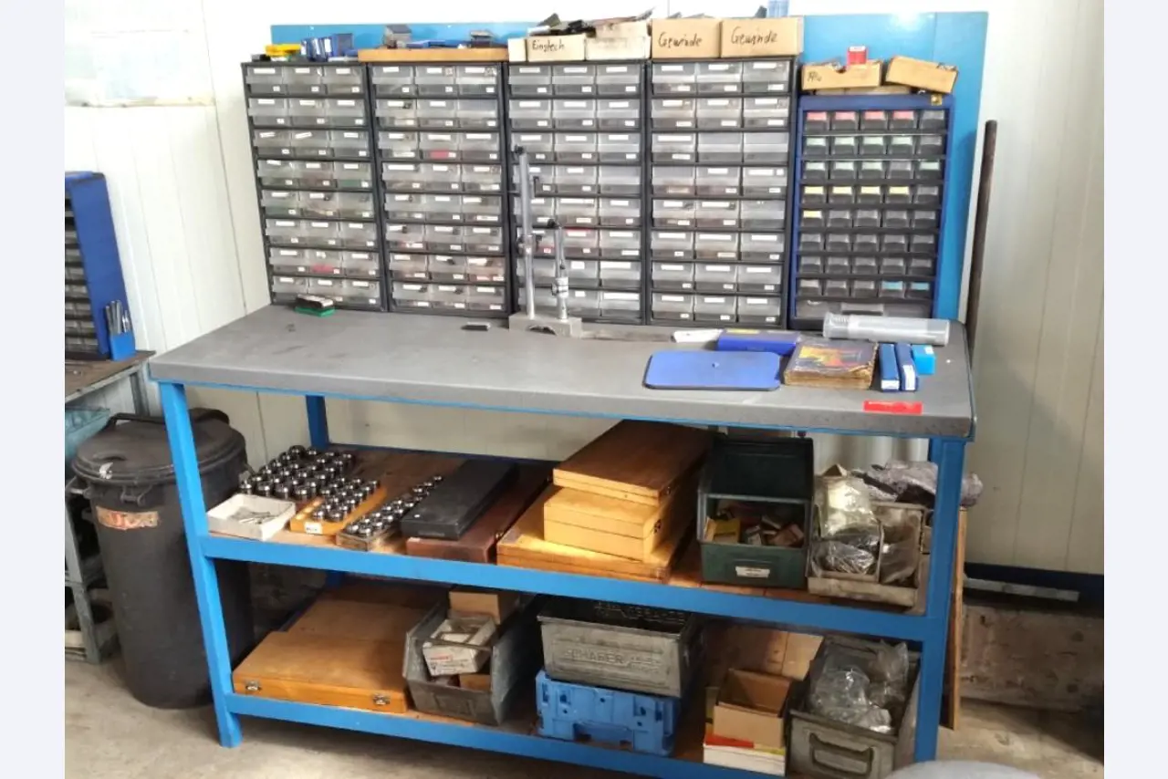 well-maintained metal working machinery -1