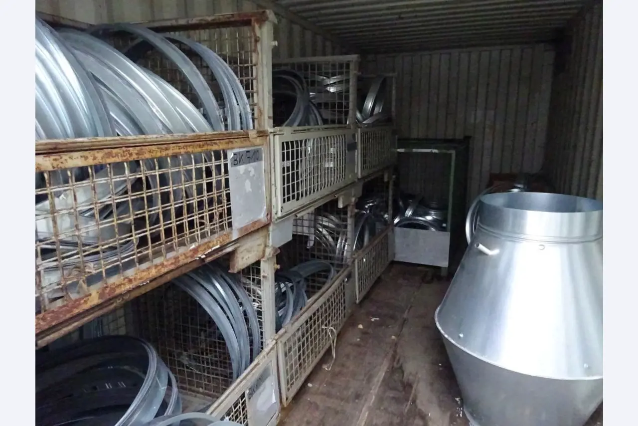 Complete inventory in the sector of ventilation, sev. locations <br>-3