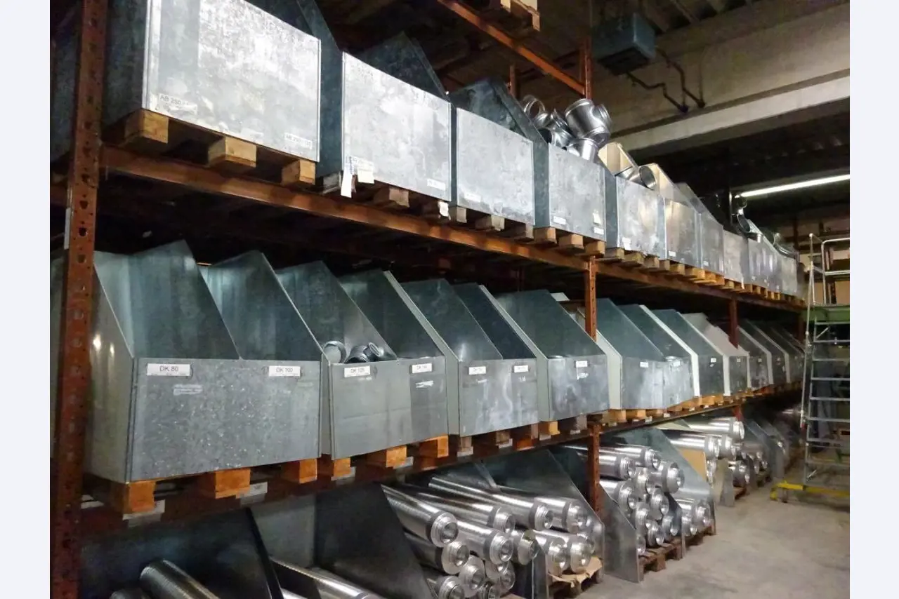 Complete Inventory in the sector of ventilation, sev. locations <br>-7