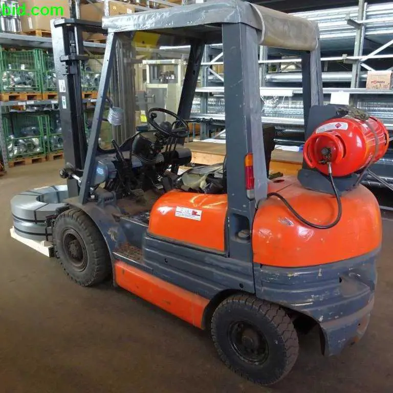 LPG forklift truck - delayed release until the end of the project according to RS Toyota