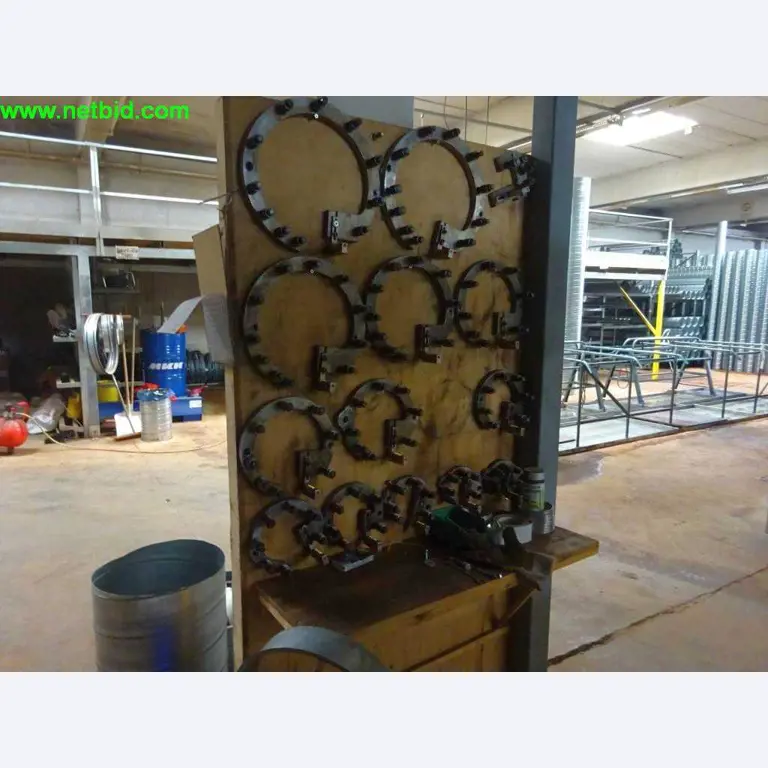 máquinas bem conservadas para a produção de<br> condutas de ar e tubos de ventilação<br>-2
