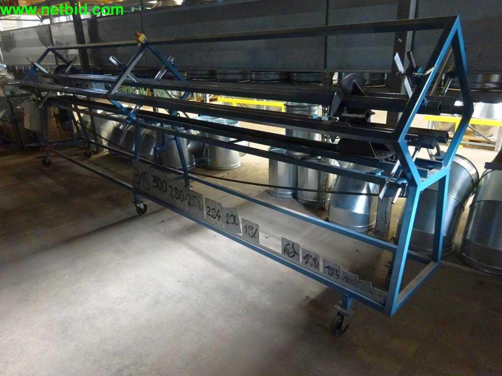 
máquinas bem conservadas para a produção de<br> condutas de ar e tubos de ventilação<br>-1