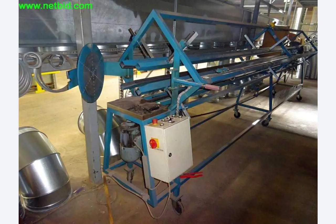 máquinas bem conservadas para a produção de<br> condutas de ar e tubos de ventilação<br>-2