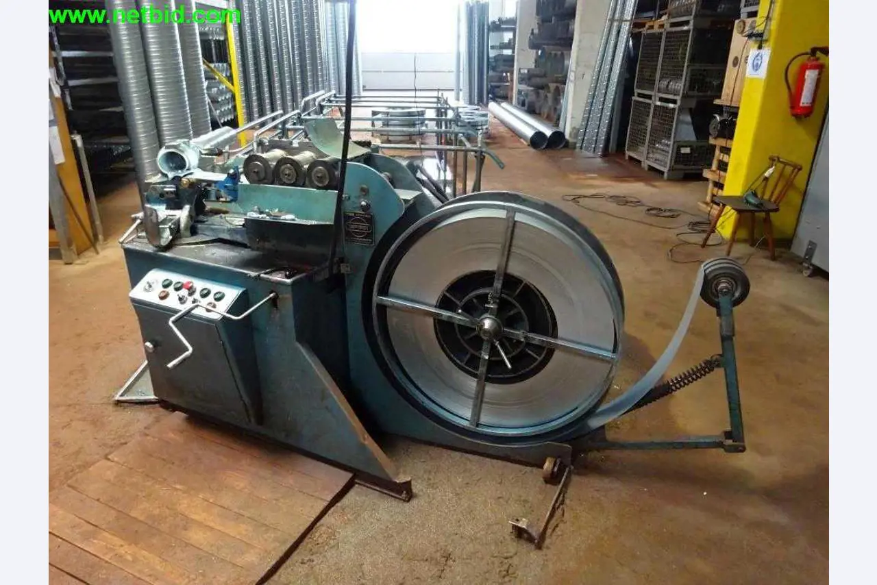 máquinas bem conservadas para a produção de<br> condutas de ar e tubos de ventilação<br>-2
