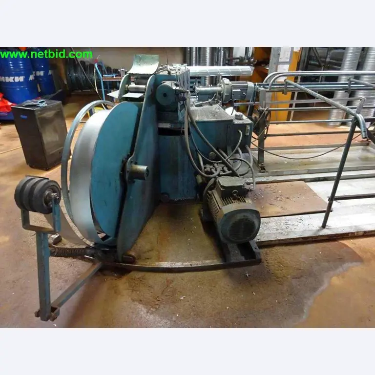 máquinas bem conservadas para a produção de<br> condutas de ar e tubos de ventilação<br>-4