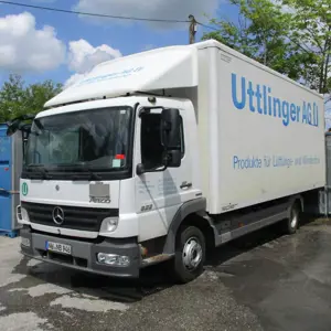 Vrachtwagen Mercedes-Benz Atego 822 BlueTec 5 Koffer