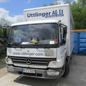 Vrachtwagen Mercedes-Benz Atego 816 BlueTec 4 Koffer