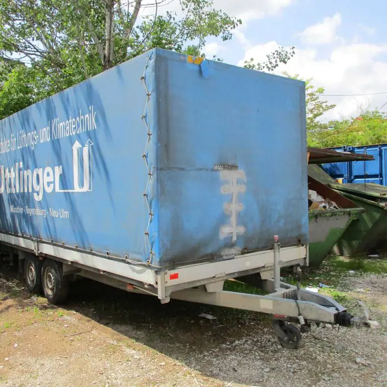 Middenasaanhangwagen Lau OKHPS 3500 TB Alu