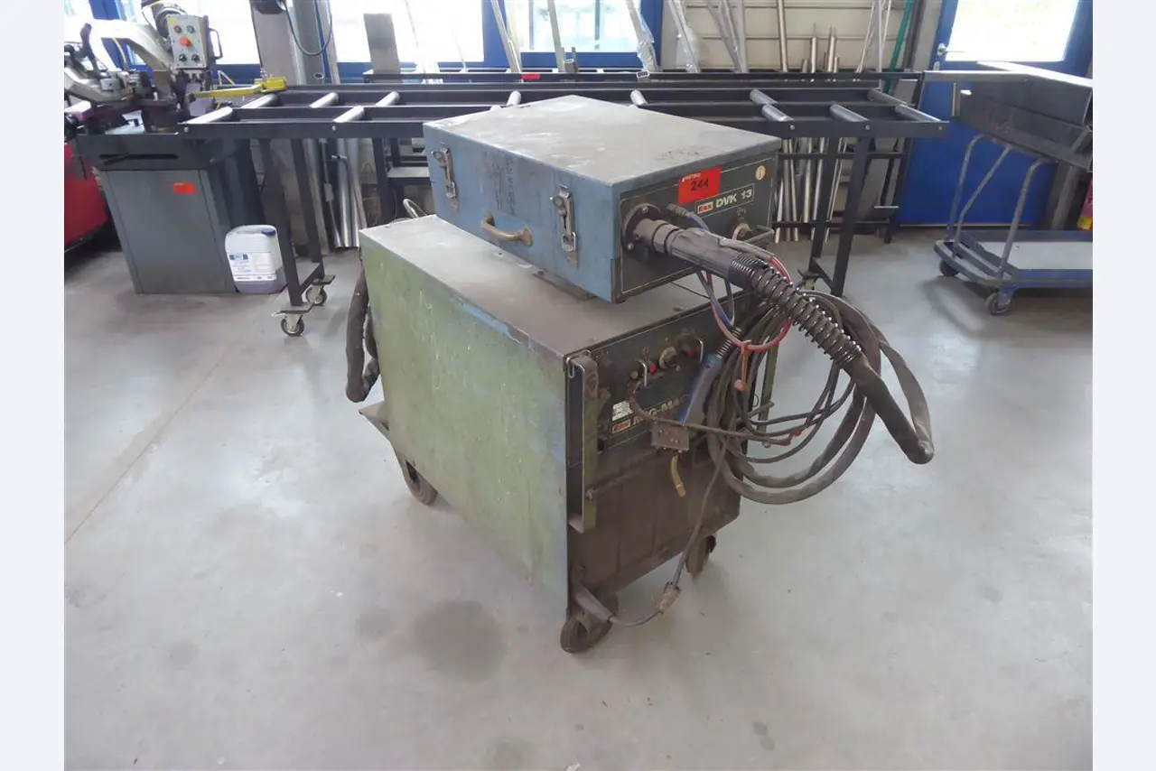 factory and office equipment from the steel and metal construction sector, welding technology<br>-1