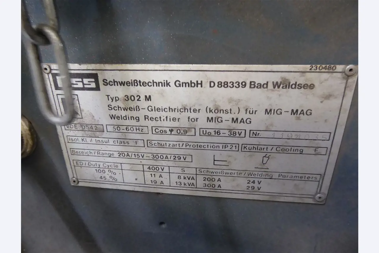 Betriebs- und Geschäftsausstattung aus dem Bereich Stahl- und Metallbau, Schweißtechnik<br>-3