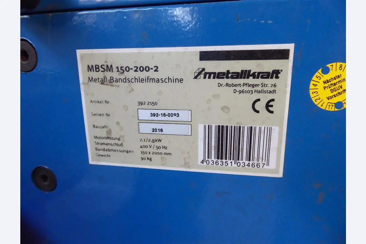 Betriebs- und Geschäftsausstattung aus dem Bereich Stahl- und Metallbau, Schweißtechnik<br>-3