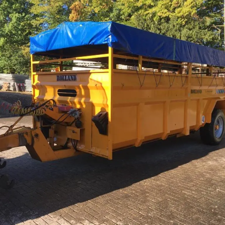 Livestock transport trailer Rolland V 64 Plain Pied