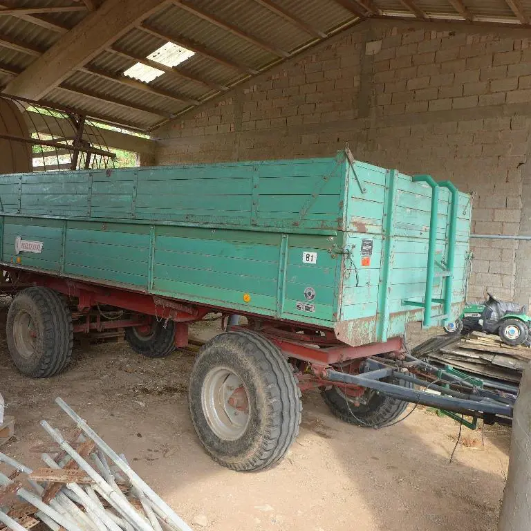 Remolque basculante agrícola Unsinn UKA 3-120/B