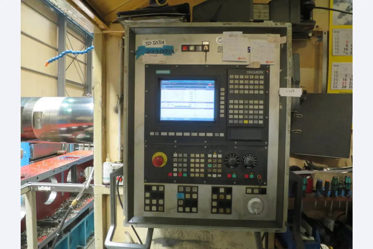 2 CNC-Horizontal boring and milling machines, SCHIESS/KURAKI-13