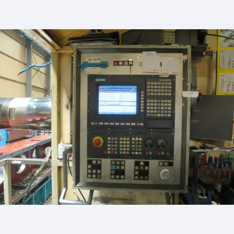 2 CNC-Horizontal boring and milling machines, SCHIESS/KURAKI-13
