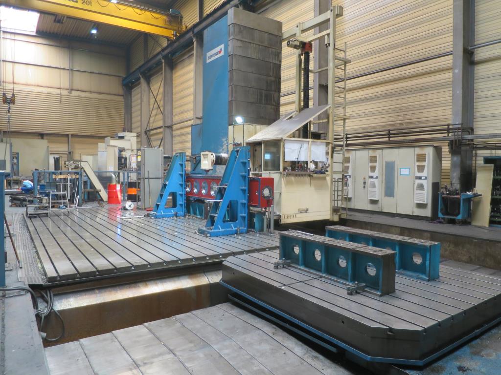 2 CNC-Horizontal boring and milling machines, SCHIESS/KURAKI-1