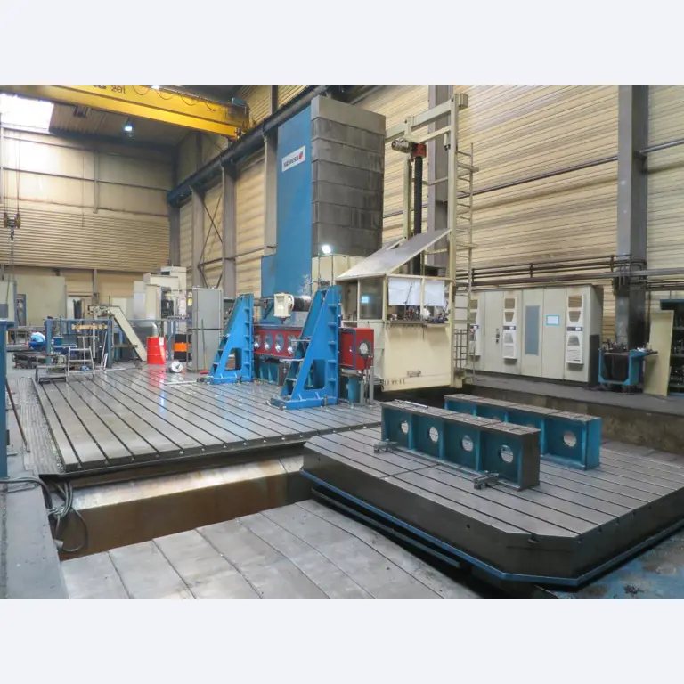 2 CNC-Horizontal boring and milling machines, SCHIESS/KURAKI-1