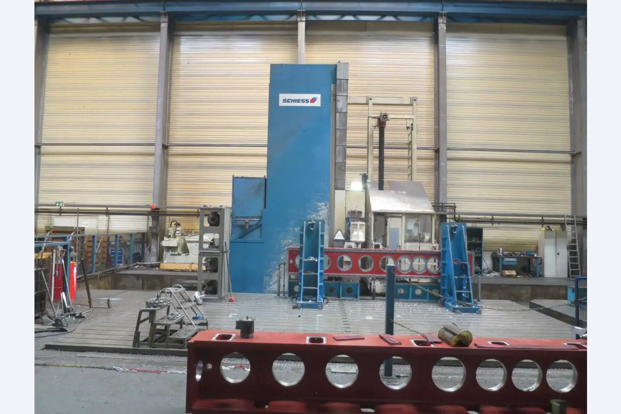 2 CNC-Horizontal boring and milling machines, SCHIESS/KURAKI-2