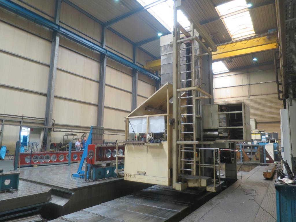 2 CNC-Horizontal boring and milling machines, SCHIESS/KURAKI-4