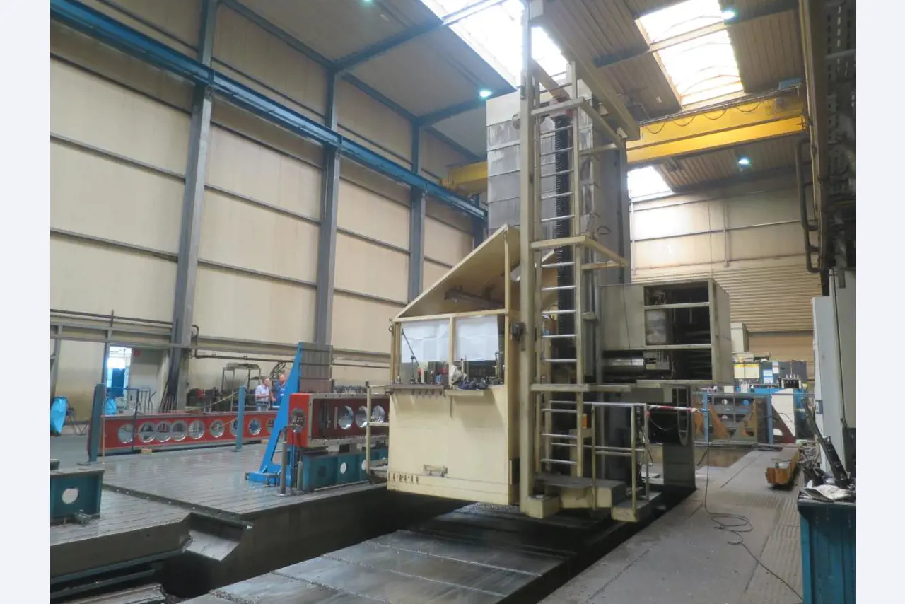 2 CNC-Horizontal boring and milling machines, SCHIESS/KURAKI-4
