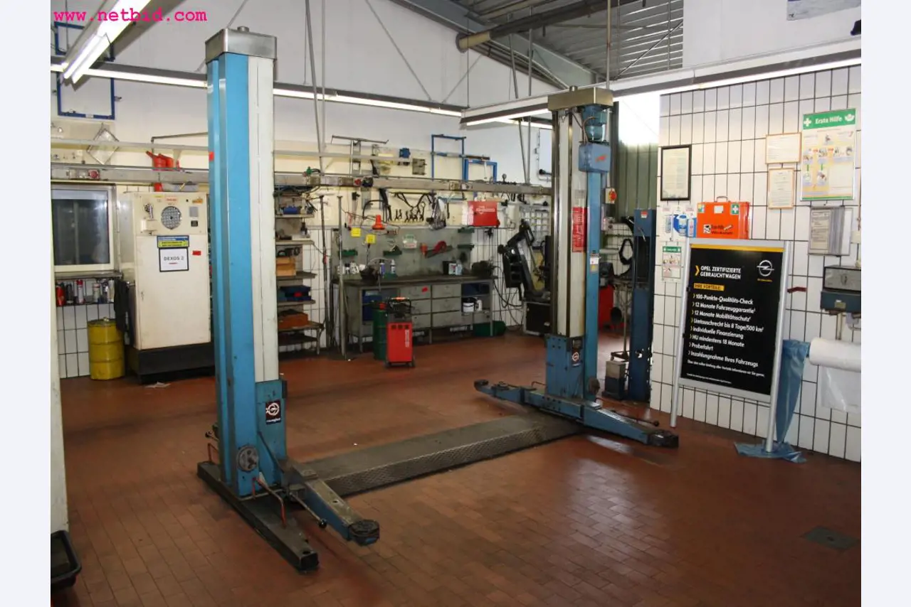 well-maintained machines from the sector automobile workshop -1