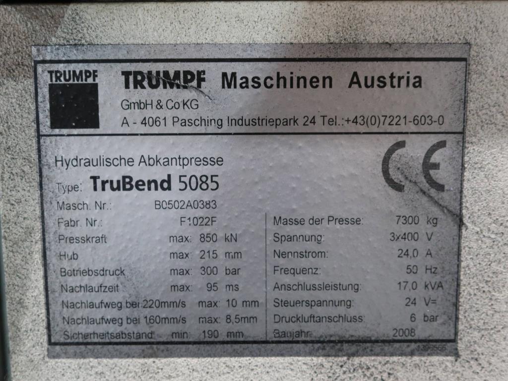 Machines for processing thin/medium thick sheet metal<br> (cutting, punching, pressing, bending)<br><font size="2">In collaboration with Hilco Industrial Acquisitions bv<br></font>-5
