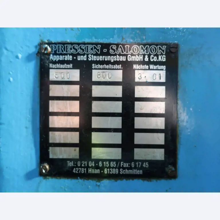 Máquinas para o processamento de chapas metálicas de espessura fina/média<br>(corte, perfuração, prensagem, dobragem)<br><font size="2">Em colaboração com a Hilco Industrial Acquisitions bv</font>-11