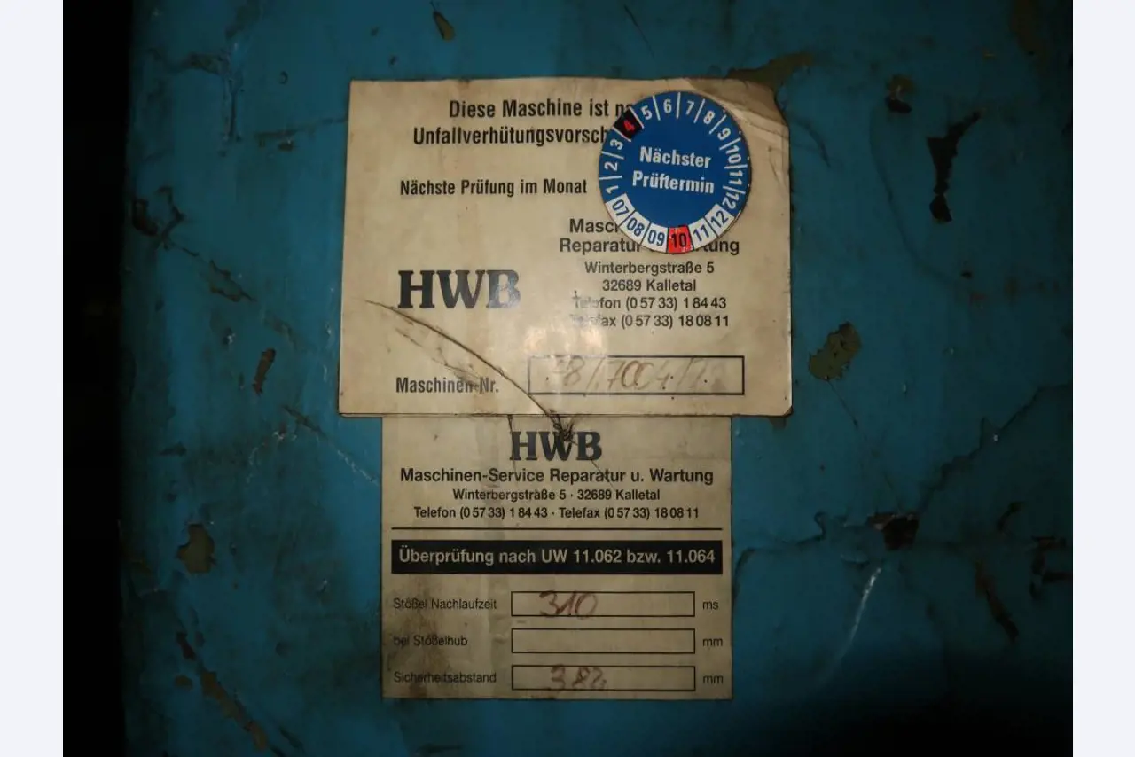 Machines for processing thin/medium thick sheet metal<br> (cutting, punching, pressing, bending)<br><font size="2">In collaboration with Hilco Industrial Acquisitions bv<br></font>-9