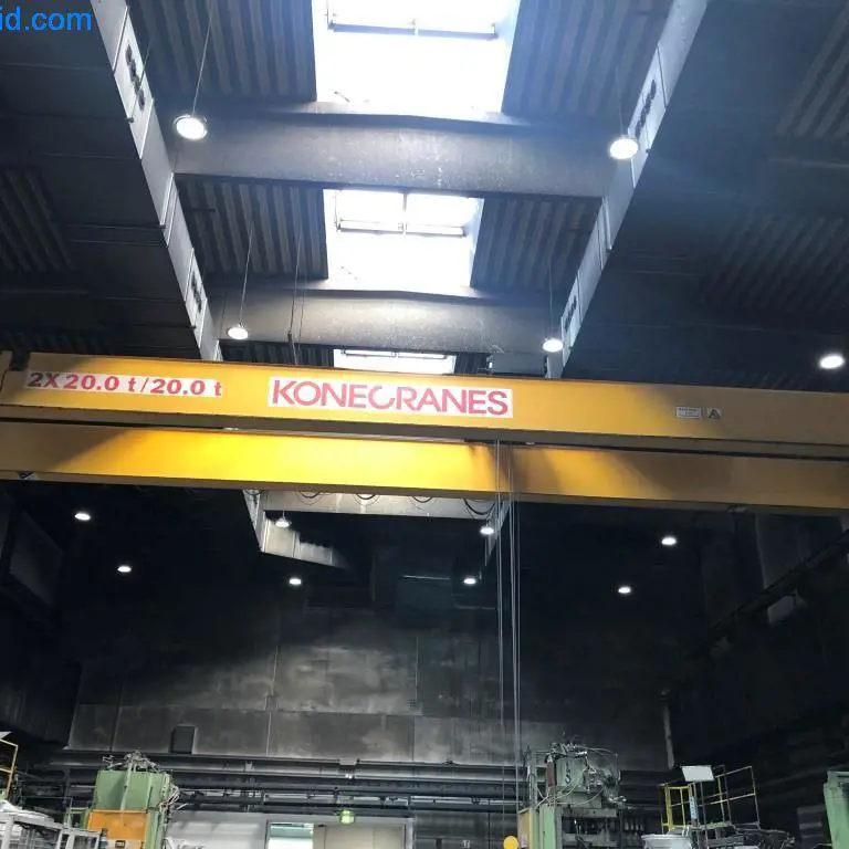 Double girder bridge crane Konecranes