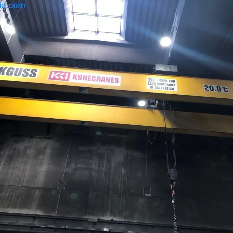 Double girder bridge crane Konecranes