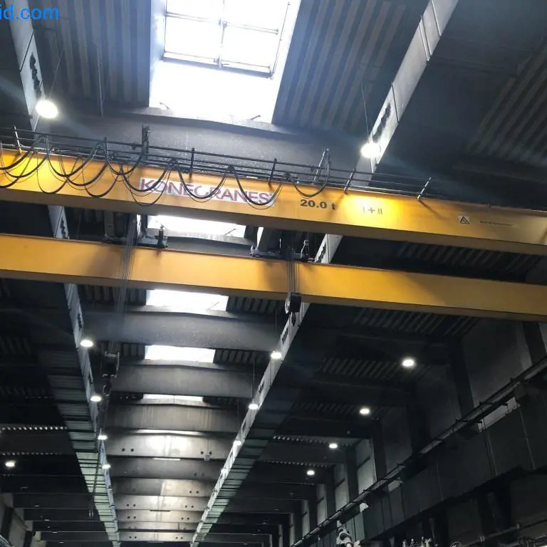 Double girder bridge crane Konecranes