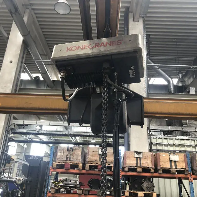 Suspension crane system Konecranes