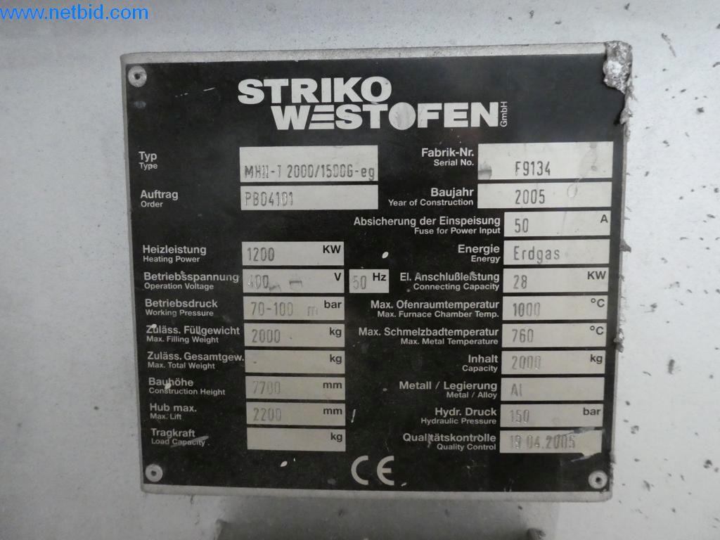 buy used melting and heating furnace Striko Westofen MH II