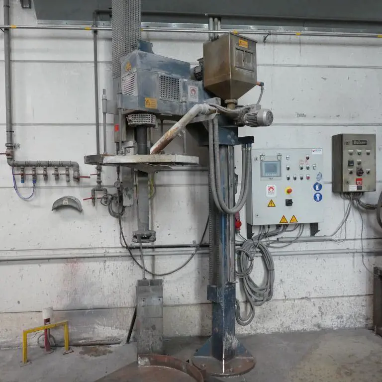 Gassing stand Foseco FDU Roto Stativ