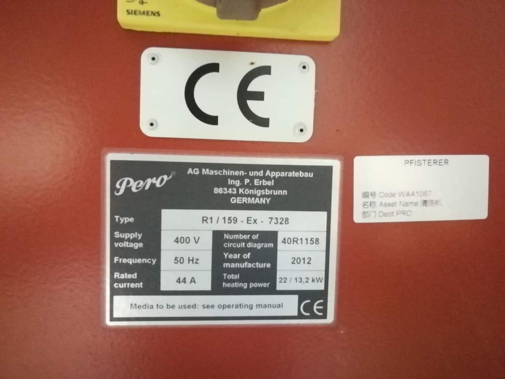 
Solvent Cleaning Unit PERO R1<br>-3