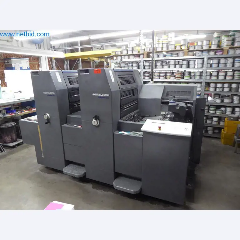 Máquinas de impressão offset e máquinas de impressão a duas cores Heidelberg-1