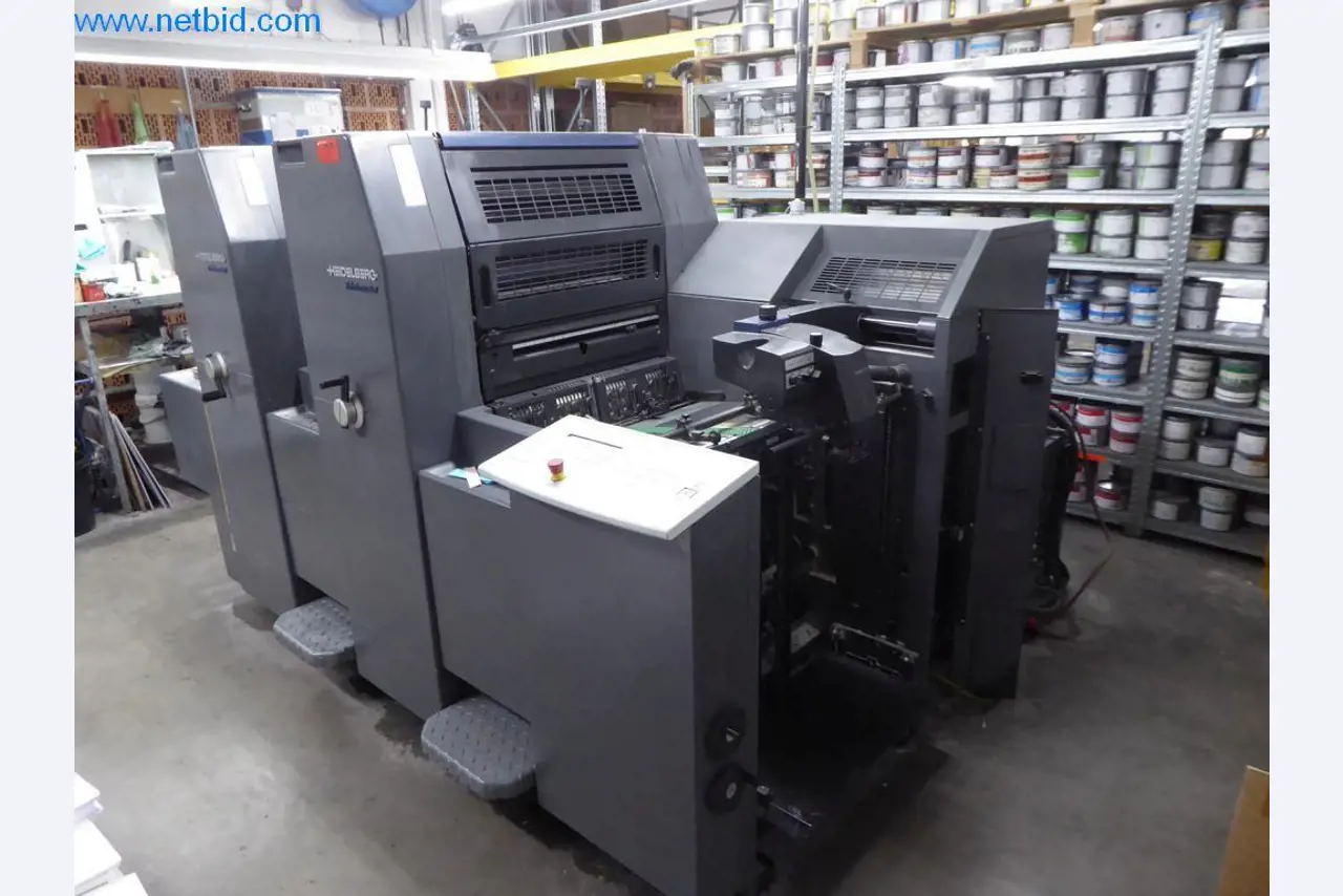 Máquinas de impressão offset e máquinas de impressão a duas cores Heidelberg-2