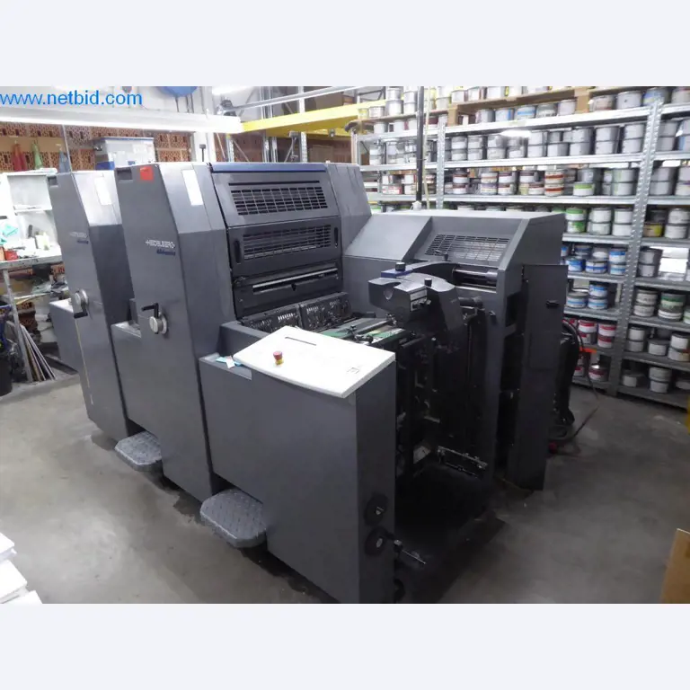 Máquinas de impressão offset e máquinas de impressão a duas cores Heidelberg-2