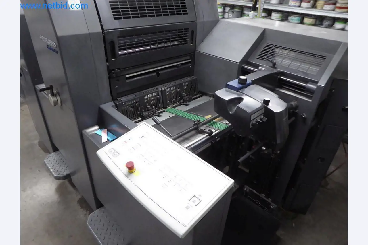 Máquinas de impressão offset e máquinas de impressão a duas cores Heidelberg-3