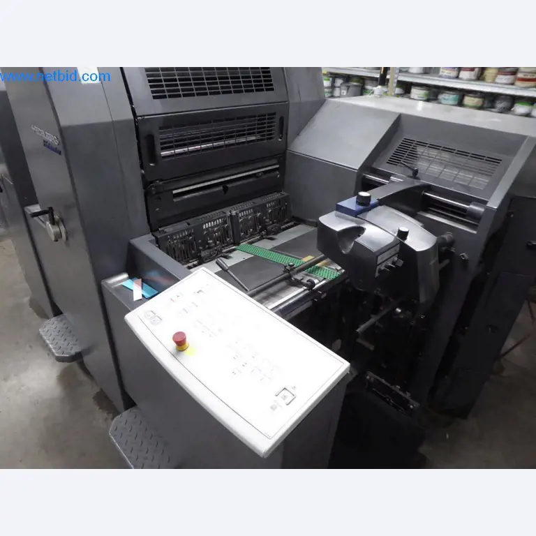 Máquinas de impressão offset e máquinas de impressão a duas cores Heidelberg-3