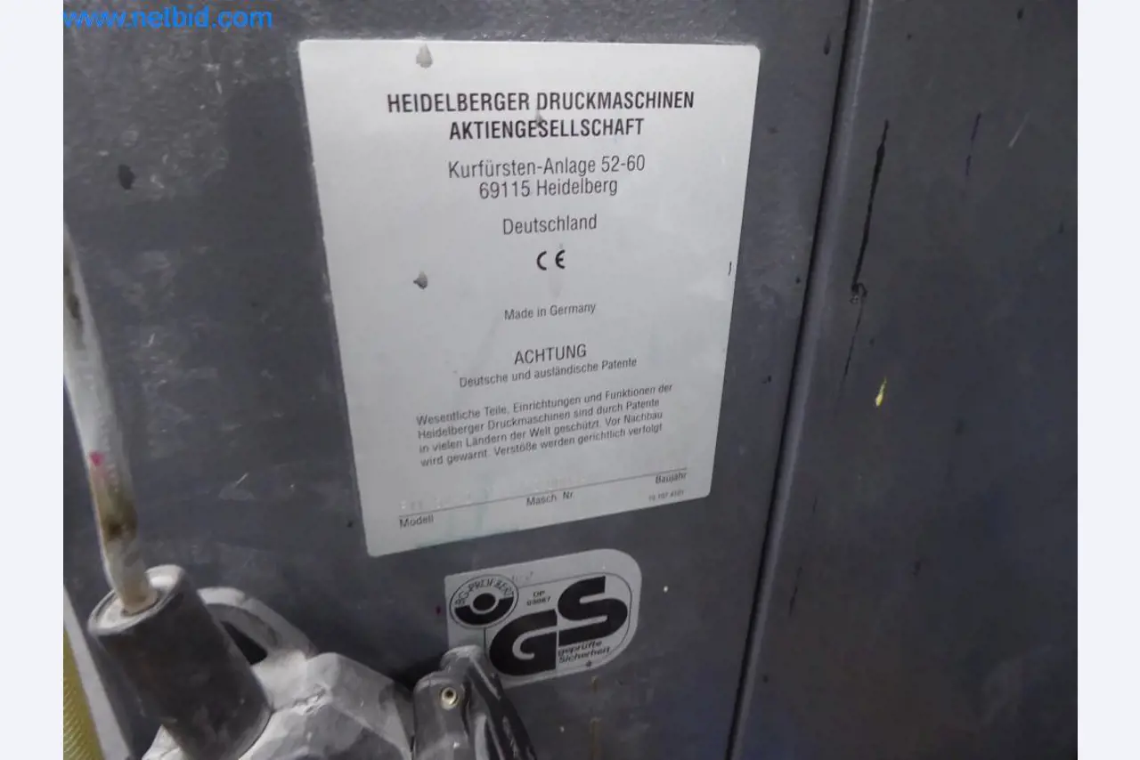 Máquinas de impressão offset e máquinas de impressão a duas cores Heidelberg-6