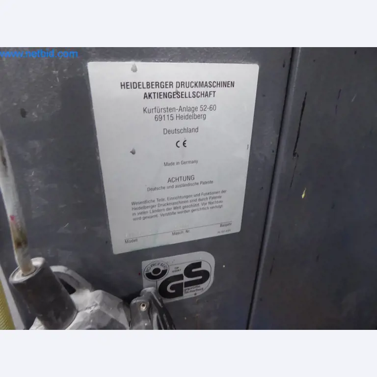 Máquinas de impressão offset e máquinas de impressão a duas cores Heidelberg-6