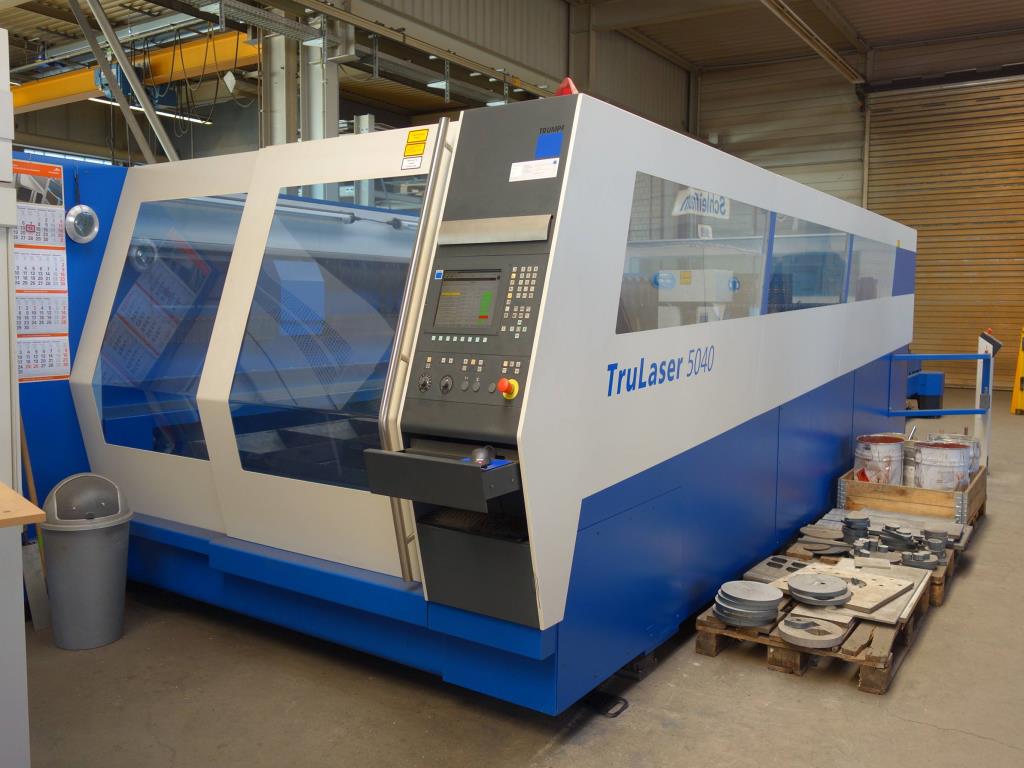 2D- laser cutting machine, TRUMPF, TruLaser 5040-1