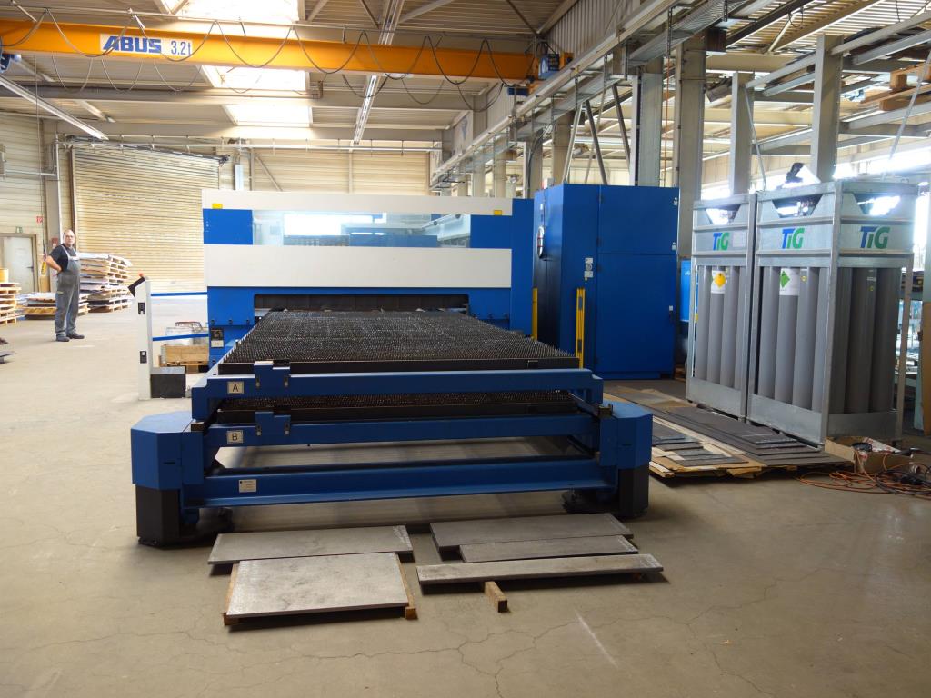 2D- laser cutting machine, TRUMPF, TruLaser 5040-4
