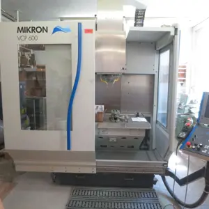 Pionowe centrum obróbcze CNC Mikron VCP 600