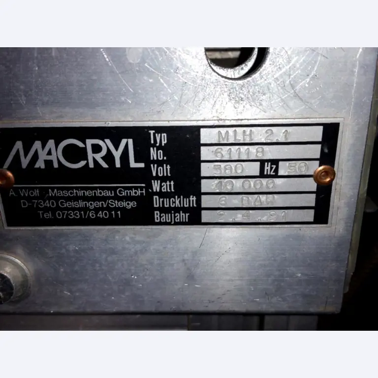 Machines as well as the business and office equipment of a plastics processing company-2