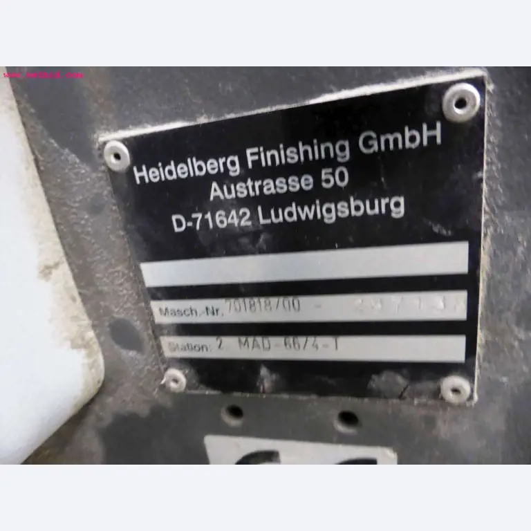 machines from the sheet-fed offset printing sector and print processing<br>-2