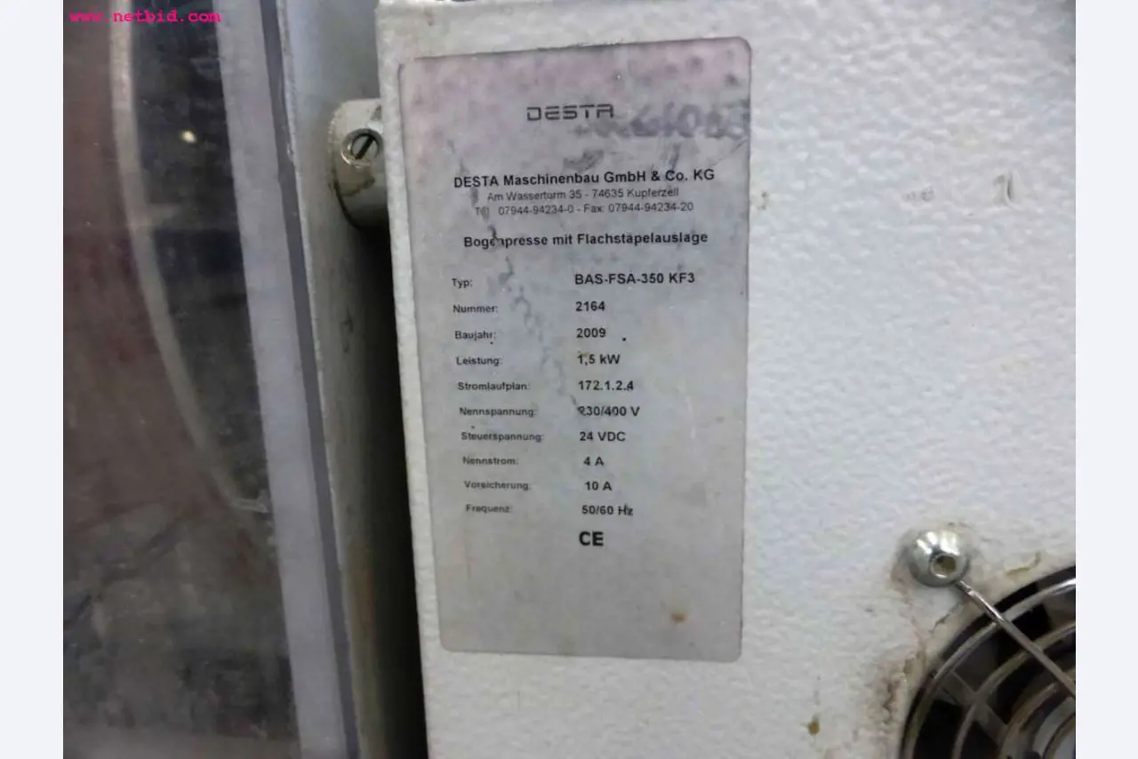 machines from the sheet-fed offset printing sector and print processing<br>-2