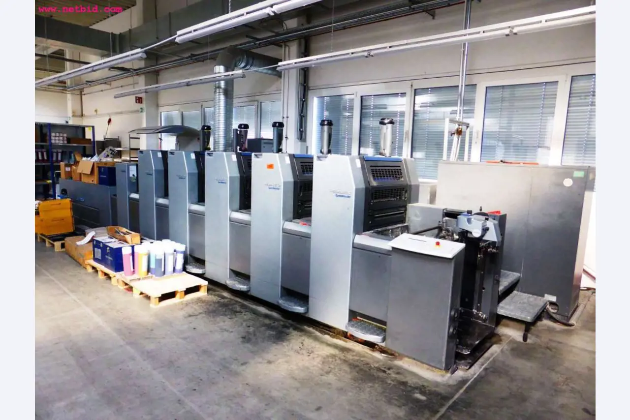 machines from the sheet-fed offset printing sector and print processing<br>-1