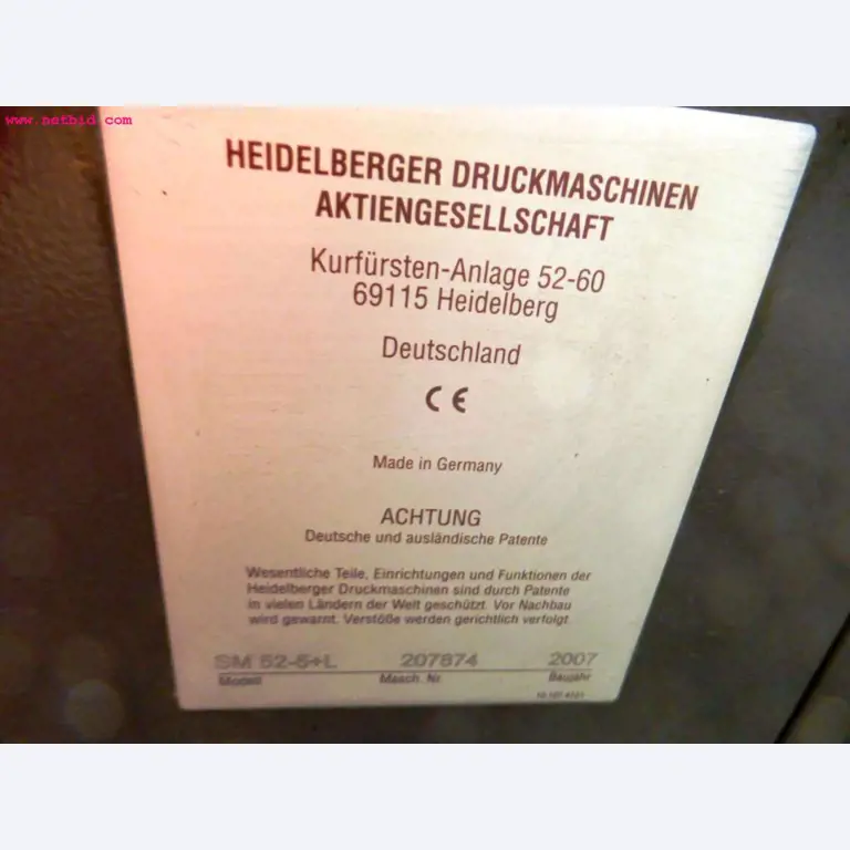 machines from the sheet-fed offset printing sector and print processing<br>-3